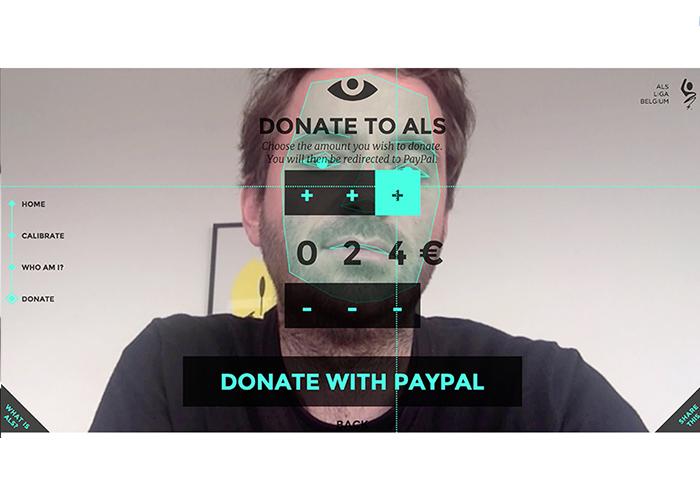 Site eyeclickdonation.org infographics