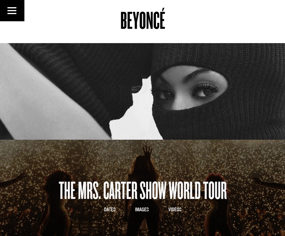 Site beyonce.com Personal Acquaintance