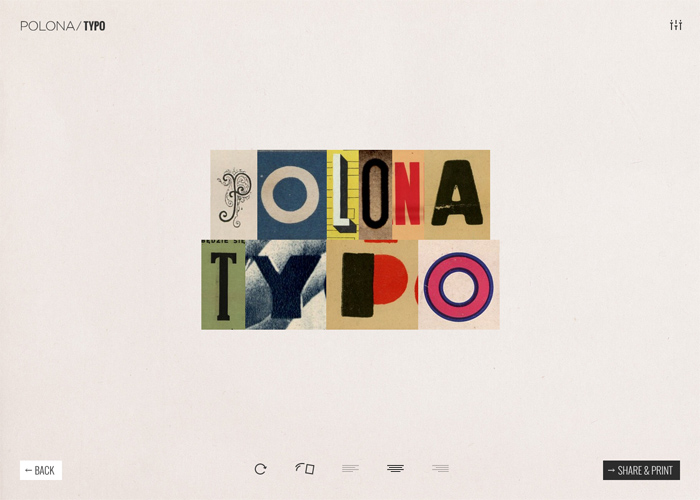 Site typo.polona.pl typography