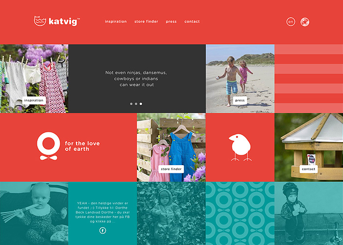 Site structure katvig.dk