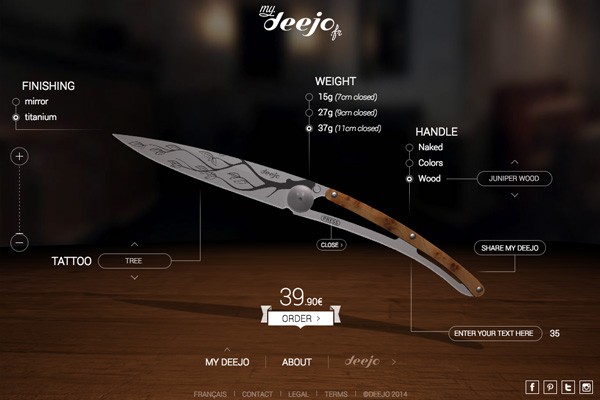 Site my.deejo.fr first page