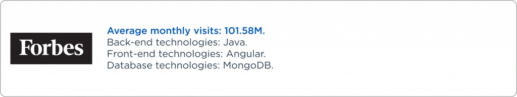 Example of Angular website 2