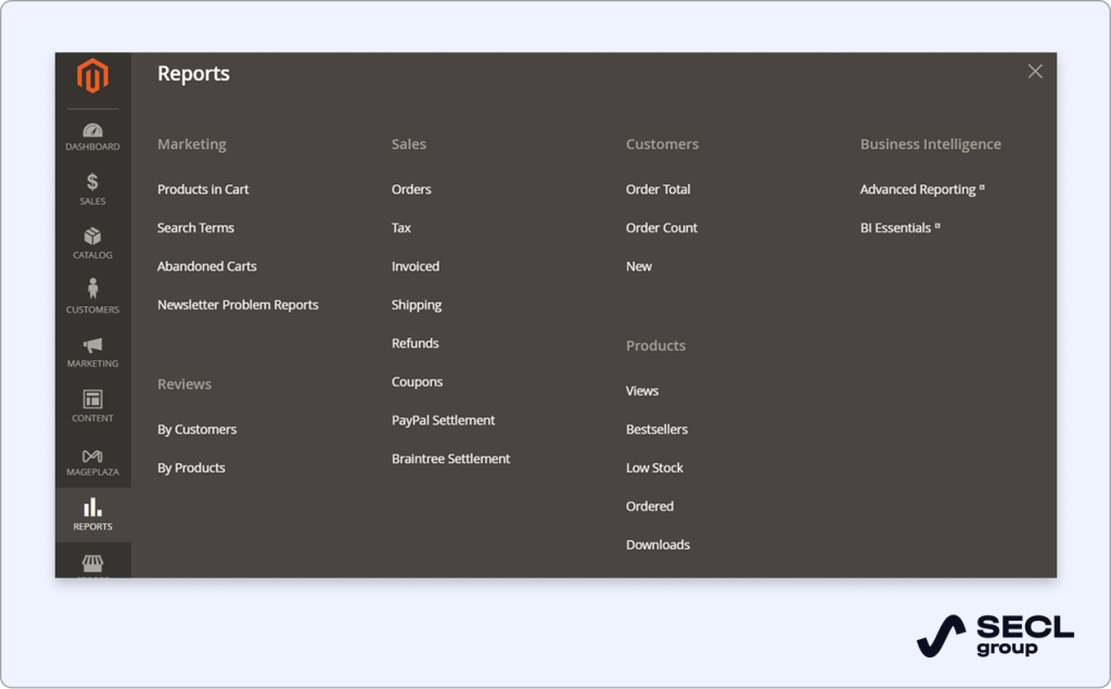  analytics and reporting